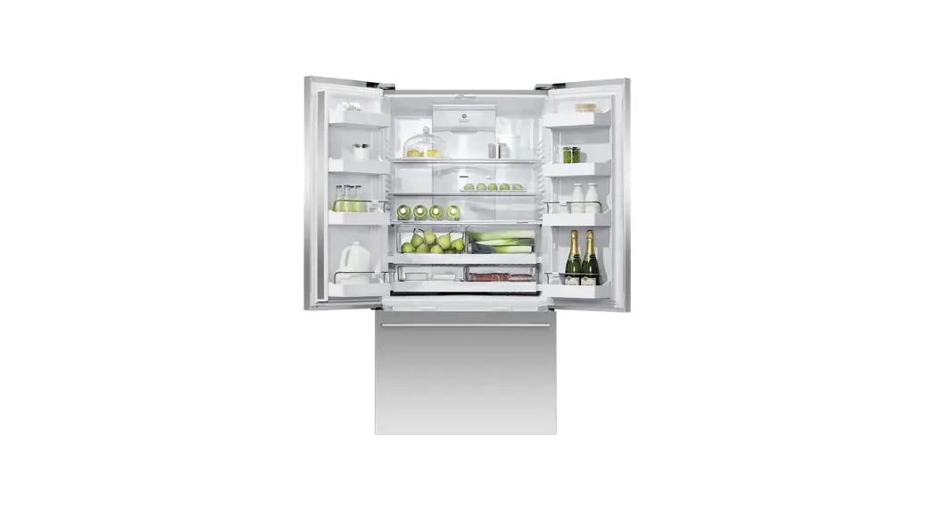 Fisher Paykel Rf201adx5n Freestanding French Door Refrigerator Freezer, 36 Fisher Paykel Rf201adx5n Freestanding French Door Refrigerator Freezer, 36