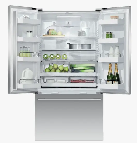 FISHER PAYKEL RF201ADX5N Freestanding French Door Refrigerator Freezer 36 20 1 cu ft