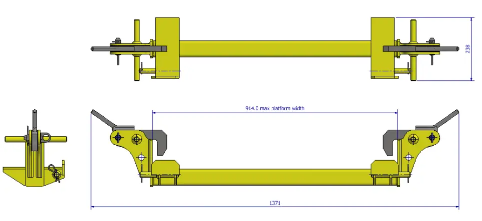 MGF Gangway Ramp - parts 1