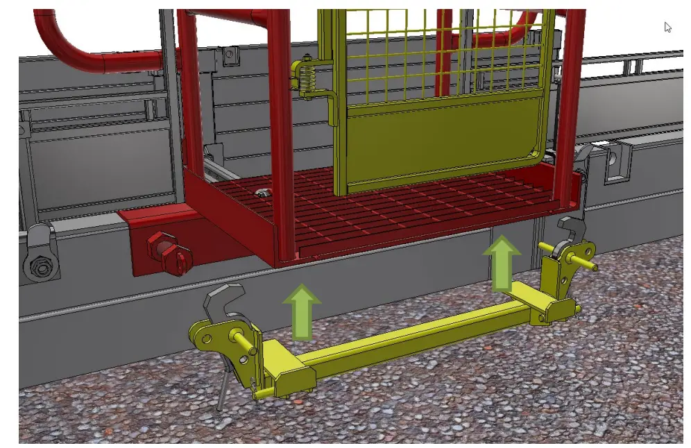 MGF Gangway Ramp - parts 3