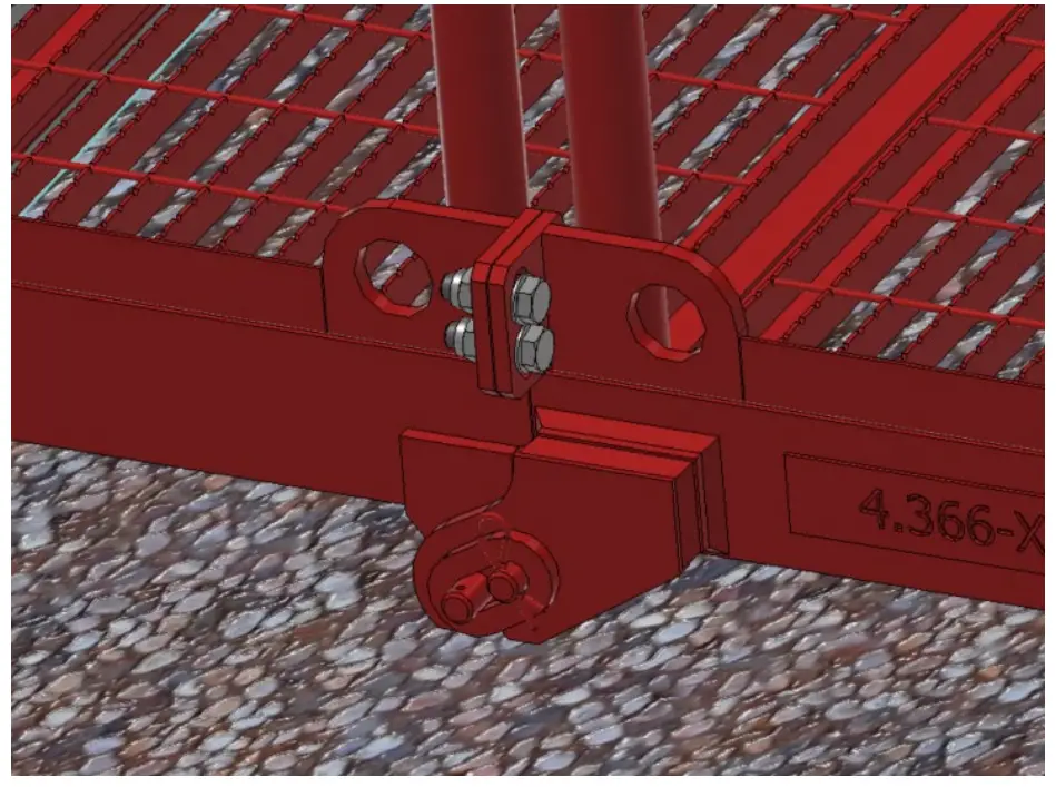MGF Gangway Ramp - parts 8