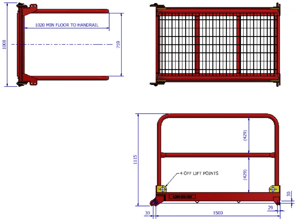 MGF Gangway Ramp - parts