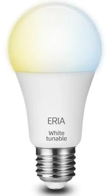 ERIA 81812 Smart LED Lights White A19 60W Tunable Bulb