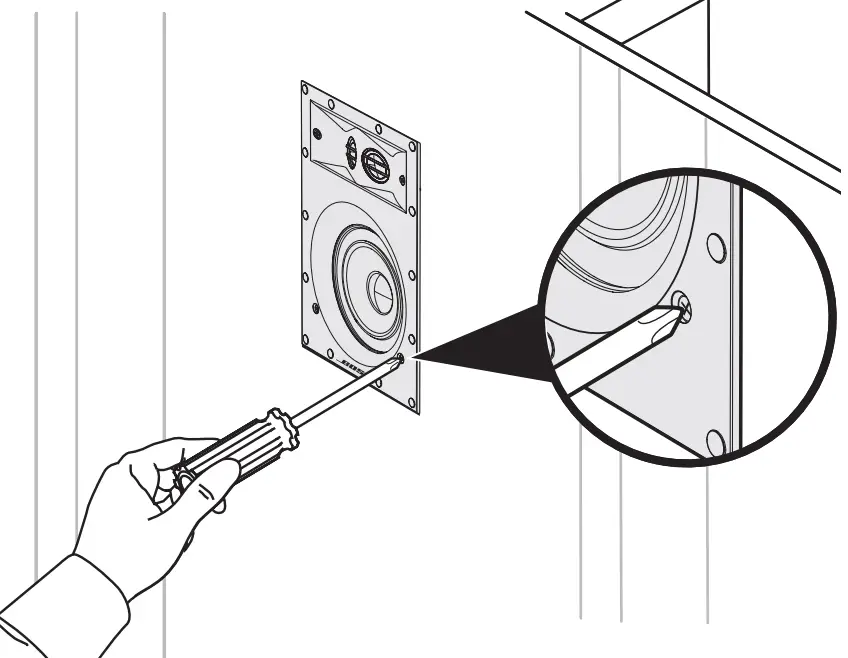 Bose Virtually Invisible 691 In-Wall Speaker-9