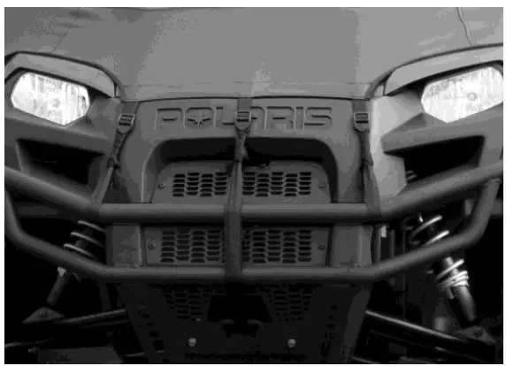 FALCON RIDGE PO-10CREW-WTC01 Full Size Polaris Ranger Crew Soft Windshield &amp-