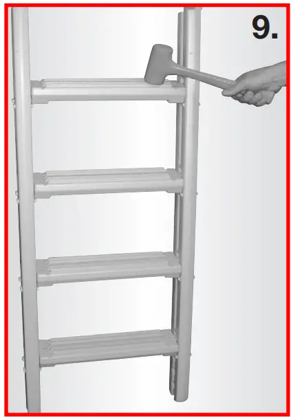 Confer Plastics inc 7100X A-Frame Ladder - Fig 11