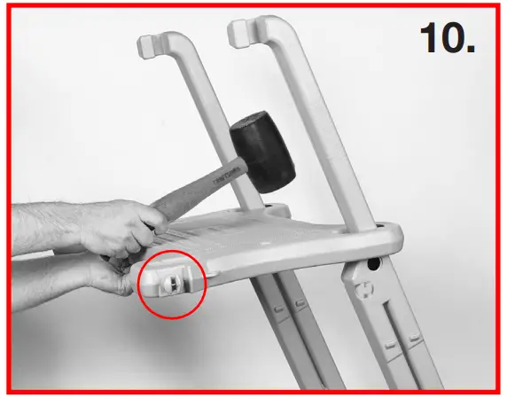 Confer Plastics inc 7100X A-Frame Ladder - Fig 12