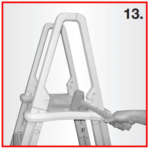 Confer Plastics inc 7100X A-Frame Ladder - Fig 15