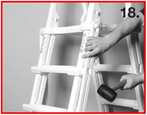 Confer Plastics inc 7100X A-Frame Ladder - Fig 20