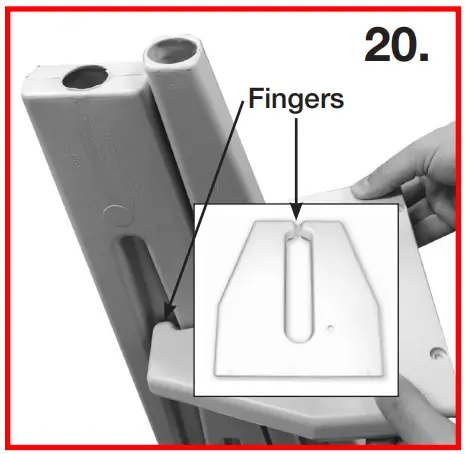 Confer Plastics inc 7100X A-Frame Ladder - Fig 22