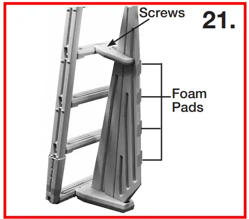 Confer Plastics inc 7100X A-Frame Ladder - Fig 23