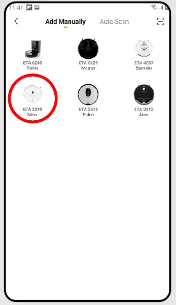 Smart Application NICO ETA221990000 Robotic Vacuum Cleaner 10