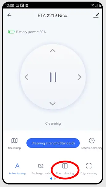 Smart Application NICO ETA221990000 Robotic Vacuum Cleaner 18