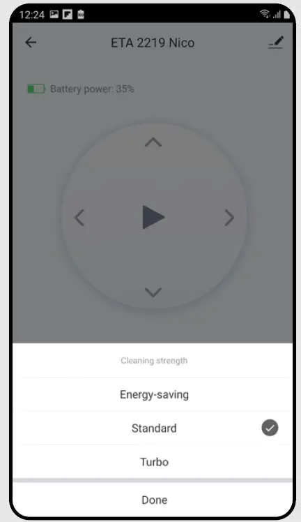 Smart Application NICO ETA221990000 Robotic Vacuum Cleaner 21