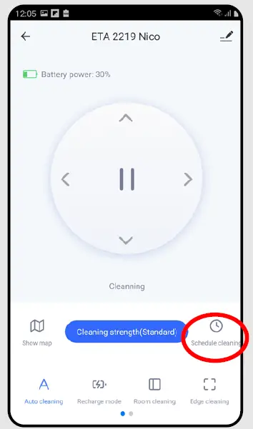 Smart Application NICO ETA221990000 Robotic Vacuum Cleaner 22