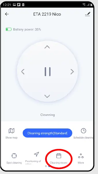 Smart Application NICO ETA221990000 Robotic Vacuum Cleaner 30