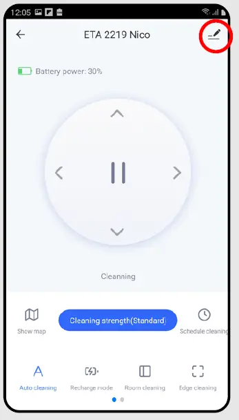 Smart Application NICO ETA221990000 Robotic Vacuum Cleaner 34