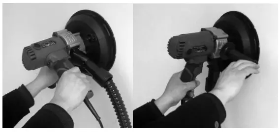 wiltec 61857 Dry Wall Sander LED Light - sharp edges