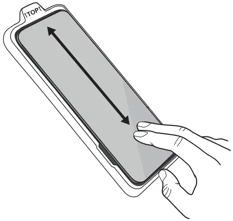 onn Impact Glass Screen Protector -Attach the