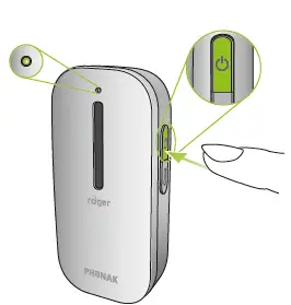 PHONAK Roger Clip-On Mic Small Wireless Transmitting Microphone-6