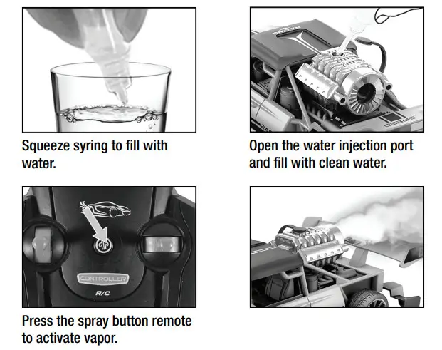 KidiRace KR-2413 Remote Control Fast Pass Race Cars - Figure 1