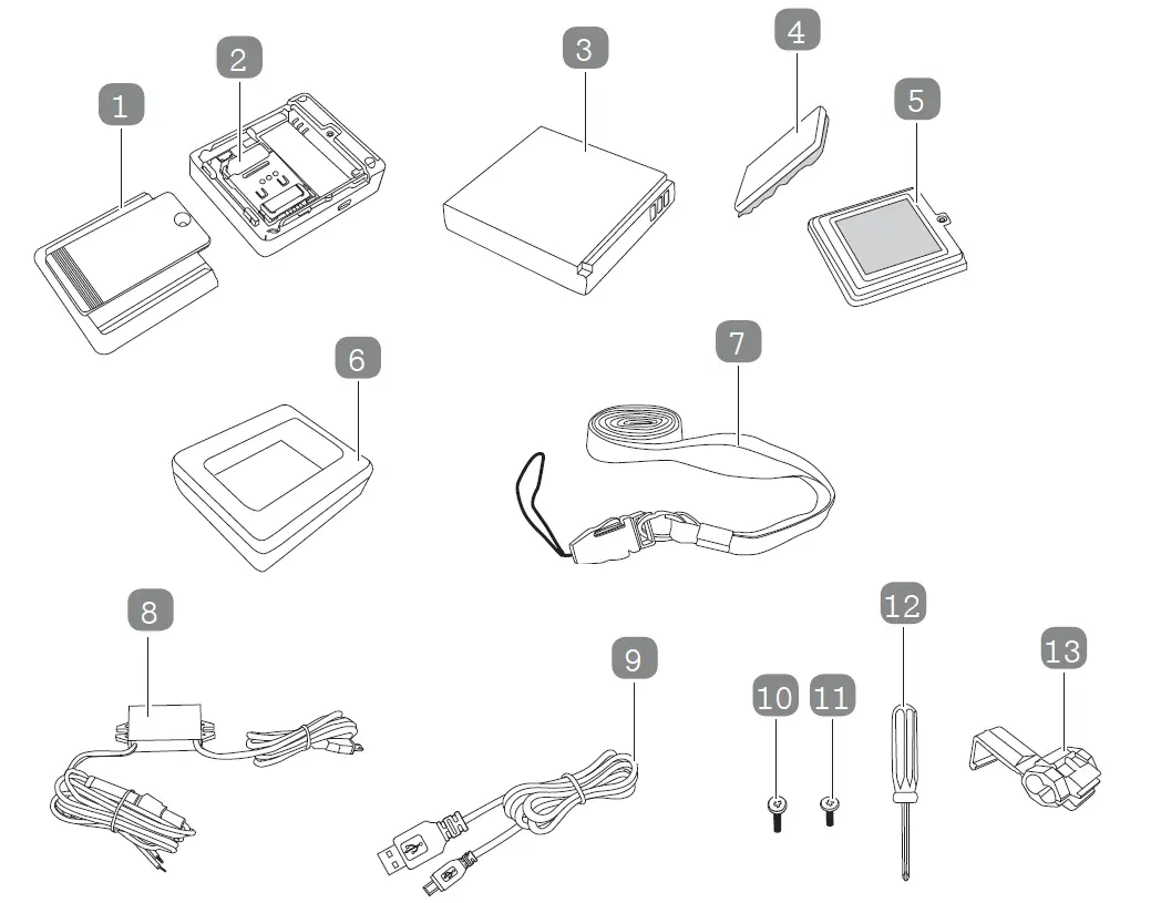 Trackimo TRKM-002 GPS Tracker & Locator, 1 (1)