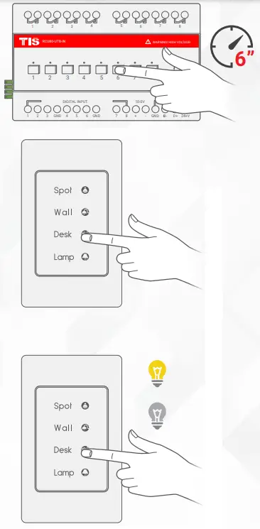 TIS K-BUS-4G-TIT Titania Panel fig 1