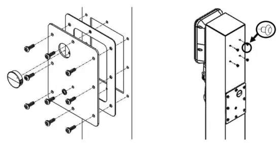 FIG 11 Single EVSE Installation