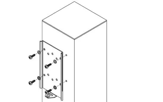 FIG 13 Mounting EVSE