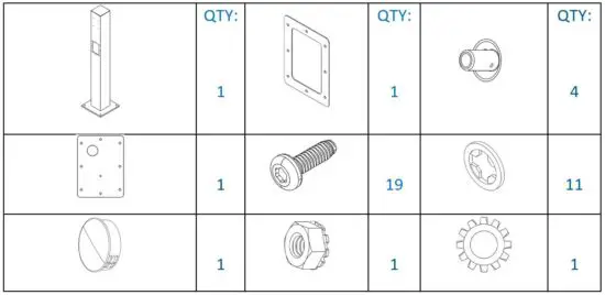 FIG 5 Included Parts and Required Tools