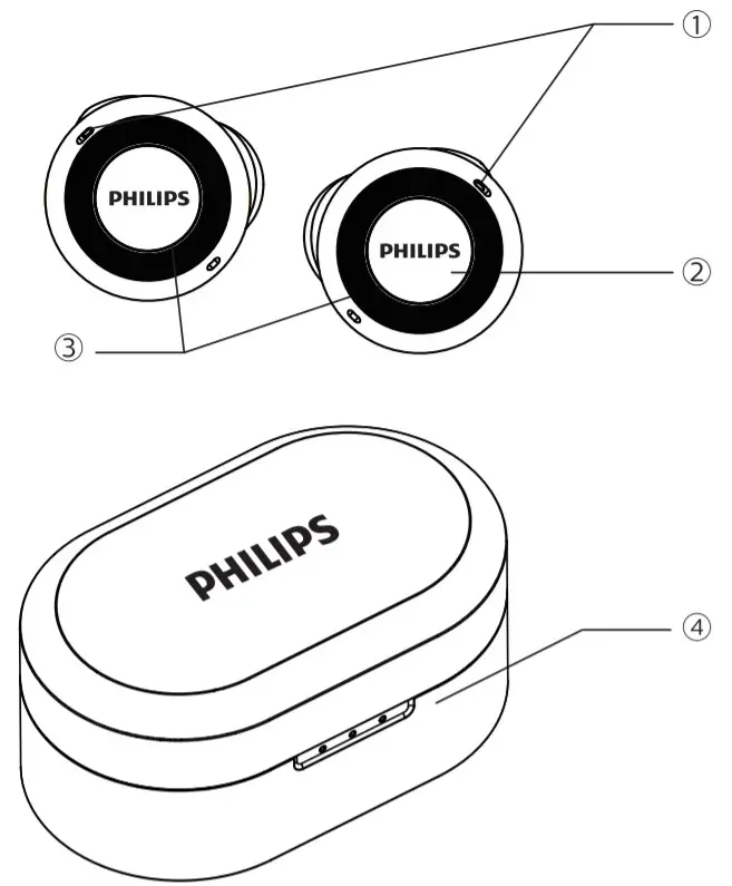 PHILIPS TAT8505 8000 Series Headphones - Overview1