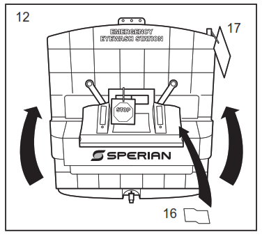 Honeywell 32-001000-0000 Fendall Pure Flow 1000 Eyewash Station - 9