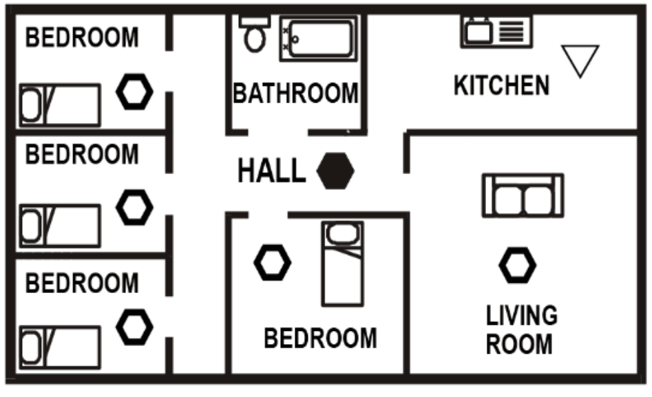 red Smoke Alarms RHA10RF RF Wireless Heat Alarm - Fig