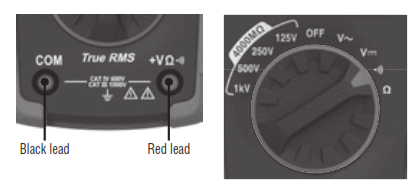KLEIN TOOLS ET600 Digital Insulation Resistance Tester - fig10