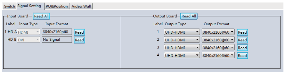VigilLink VLVW MX24P 2X4 HDMI 2 0 Video Wall Processor 18Gbps - Setting Page