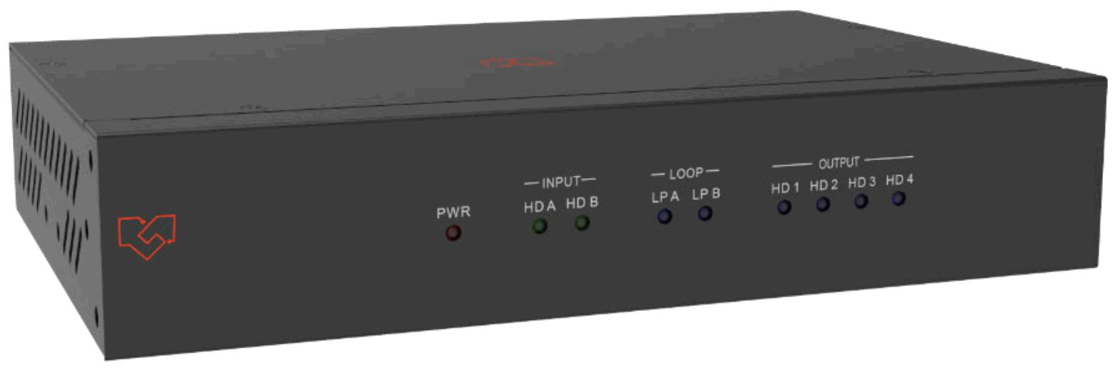 VigilLink VLVW MX24P 2X4 HDMI 2 0 Video Wall Processor 18Gbps