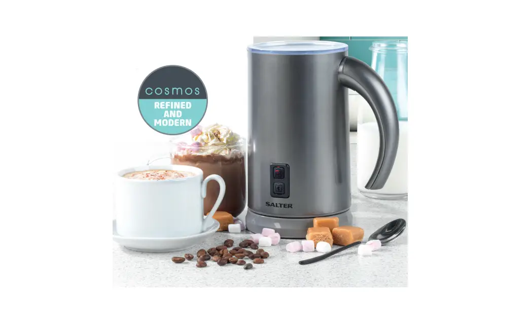 Salter Ek4444gunmetal Cosmos Milk Frother Instruction Manual