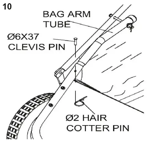 BRABER EQUIPMENT SW42T Tow Behind Lawn Sweeper - Figure 20