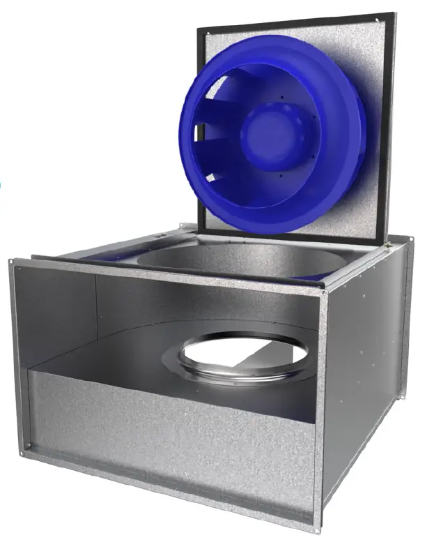 systemair RS 70-40 L1 SILEO Rectangular Dust Fan