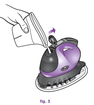 FILLING THE WATER TANK