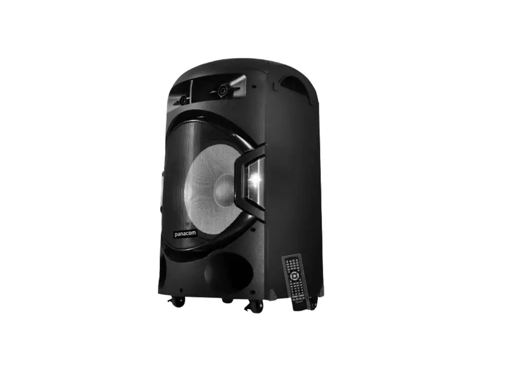 Panacom Portable Speaker With Wireless Bt Connection User Manual