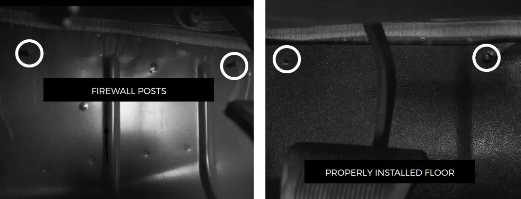 ARMORLITE JK 4 Door Full Vehicle Flooring Kit - Figure 4