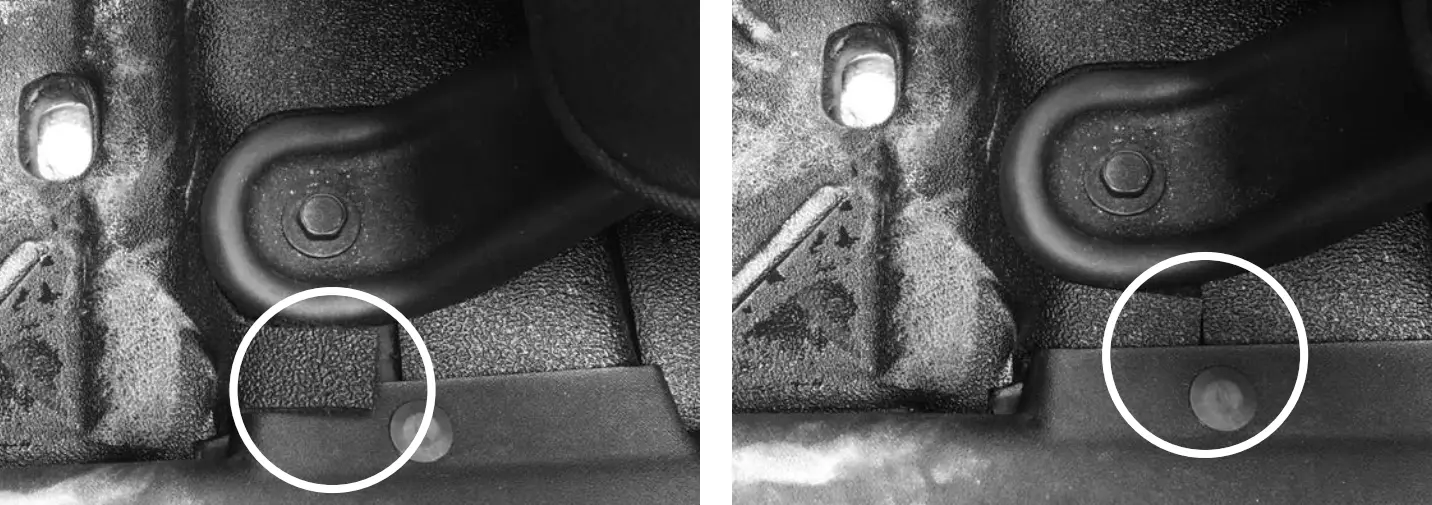 ARMORLITE JK 4 Door Full Vehicle Flooring Kit - Figure 9