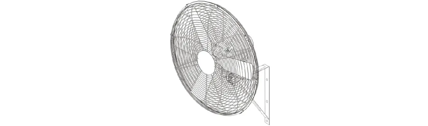 Tornado Hi-fan-30mowf-wr-1p 30 Inch Outdoor Rated Water Resistant Wall Fan Instruction Manual