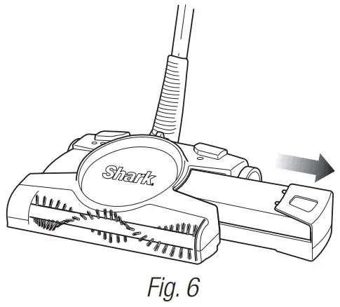 EMPTYING THE DUST CONTAINER