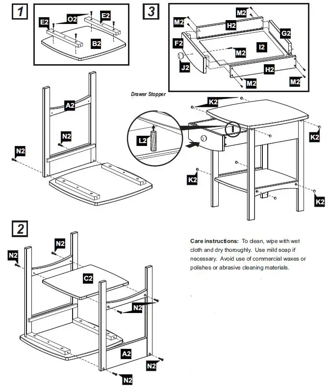 Winsome-20218-Wood-Claire-Accent-Table-img-2