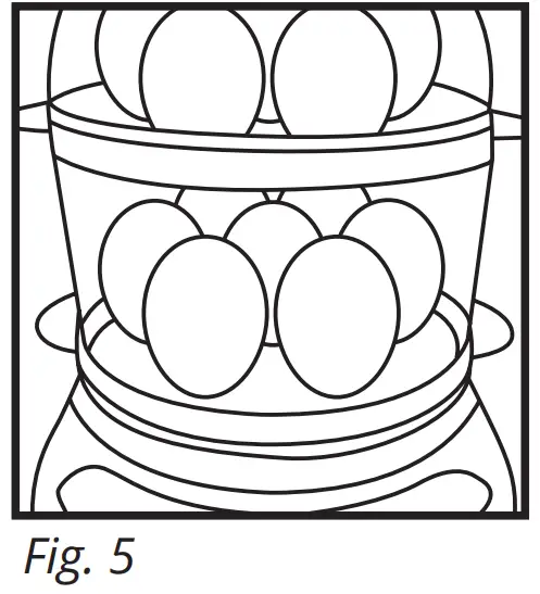 Elite Gourmet EGC314 Easy Egg Cooker - fig 8