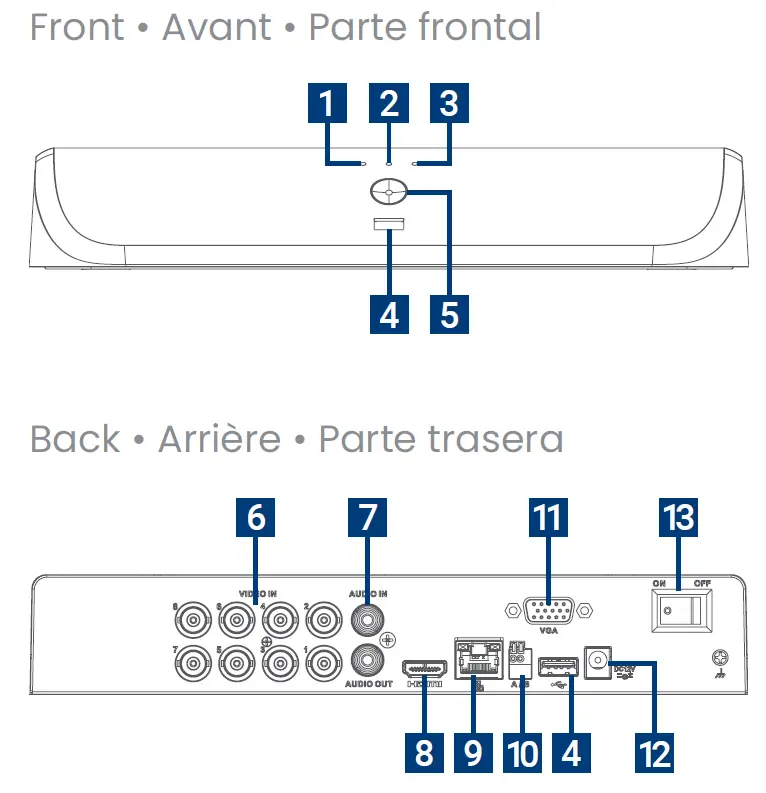 LOREX D881 Series 4K Fusion Wired DVR System 2