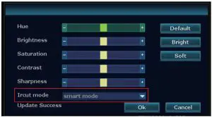 FIG 14 How to manually turn off the floodlight at night