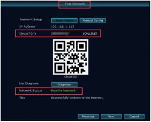 FIG 6 Remotely view the cameras on the phone